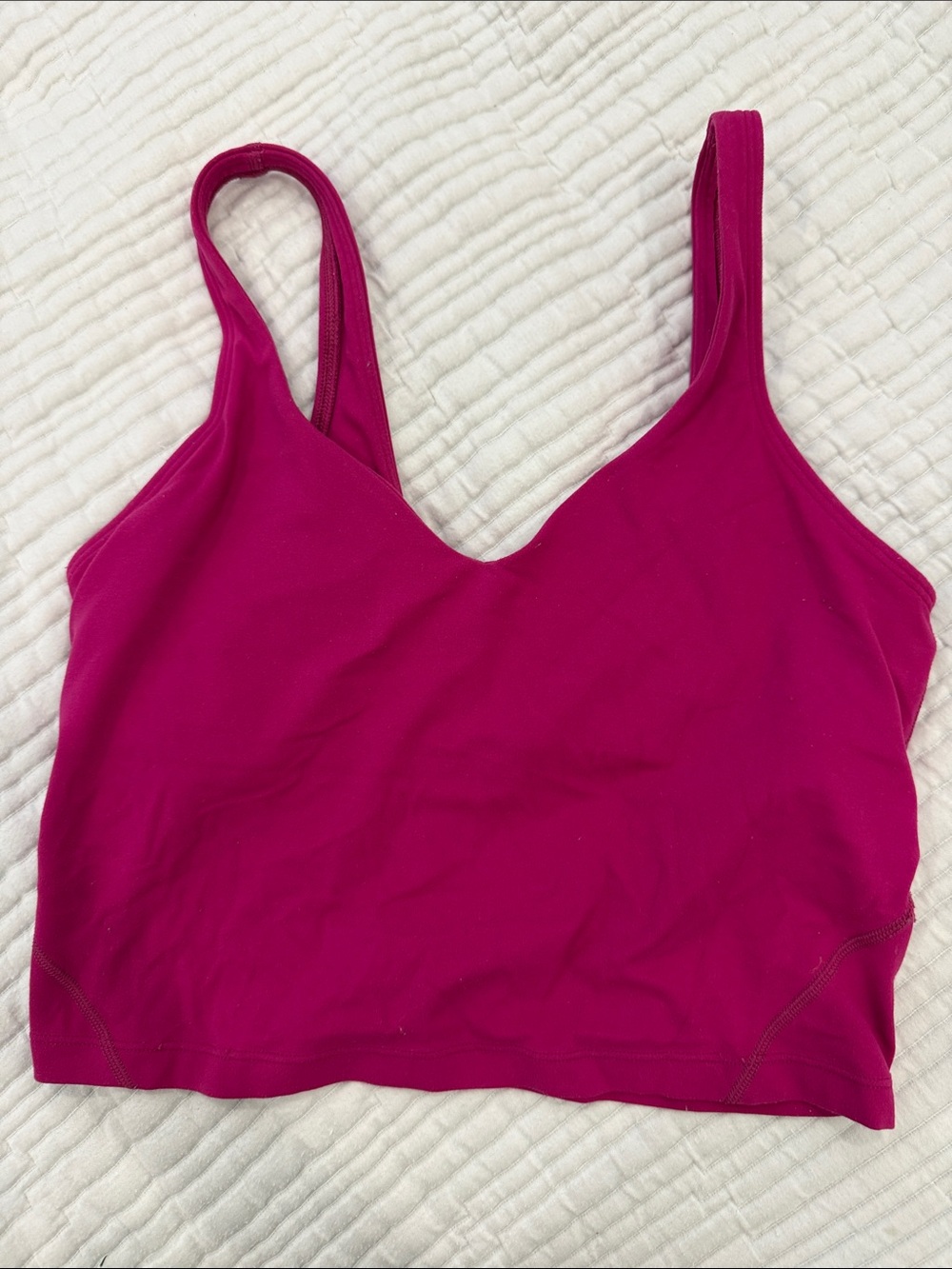 lululemon athletica Deep Pink Support Bralette Tank